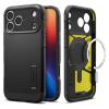 Spigen iPhone 17 Pro Max (6.9") Tough Armor Magfit Case - Black - Drop-Tested Military Grade - MagSafe Compatible - Heavy Duty - 3-Layer Extreme Protection - Air Cushion Technology - Dual Layer Protection