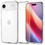 Spigen iPhone Air (6.5") Ultra Hybrid Case - Clear Certified Military-Grade Protection - Clear Durable Back Panel + TPU Bumper