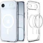 Spigen iPhone Air (6.5") Ultra Hybrid MagFit Case - Clear Compatible with Apple Magsafe Charging & Magsafe Accessories - Certified Military-Grade Protection - Clear Durable Back Panel + TP