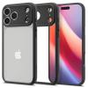 Spigen iPhone 17 Pro (6.3") Ultra Hybrid Case - Clear / Matte Black Certified Military-Grade Protection - Clear Durable Back Panel + TPU Bumper Spigen iPhone 17 Pro (6.3") Ultra Hybrid Case - Clear / Matte Black Certified Military-Grade Protection - Clear Durable Back Panel + TPU Bumper