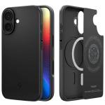 Spigen iPhone 17 (6.3") Thin Fit MagFit Case - Black Compatible with Magsafe Charging & Magsafe Accessories - Slim Thin FIt Design
