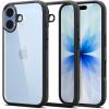 Spigen iPhone 17 (6.3") Ultra Hybrid Case - Clear / Matte Black Certified Military-Grade Protection - Clear Durable Back Panel + TPU Bumper