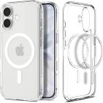 Spigen iPhone 17 (6.3") Ultra Hybrid MagFit Case - Clear Compatible with Apple Magsafe Charging & Magsafe Accessories - Certified Military-Grade Protection - Clear Durable Back Panel + TP