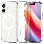 Spigen iPhone 17 (6.3") Ultra Hybrid MagFit Case - Clear Compatible with Apple Magsafe Charging & Magsafe Accessories - Certified Military-Grade Protection - Clear Durable Back Panel + TP