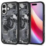 Spigen iPhone 17 (6.3") Ultra Hybrid ZeroOne MagFit Case - Crystal Clear MagSafe Compatible with ZeroOne Back - Certified Military-Grade Protection - Clear Durable Back Panel + TPU Bumper