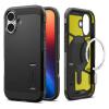 Spigen iPhone 17 (6.3") Tough Armor Magfit Case - Black - Drop-Tested Military Grade, MagSafe Compatible, Heavy Duty 3-Layer Extreme Protection, Built-in Stand, Air Cushion Technology - Dual Layer Protection Spigen iPhone 17 (6.3") Tough Armor Magfit Case - Black - Drop-Tested Military Grade, MagSafe Compatible, Heavy Duty 3-Layer Extreme Protection, Built-in Stand, Air Cushion Technology - Dual Layer Protection