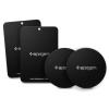 Spigen Kuel Car Mount Metal Plates - Black (4Pack), 4 Metal Plates (2 Round, 2 Rectangle) & 4 Protection Films: (2 Round, 2 Rectangle) Spigen Kuel Car Mount Metal Plates - Black (4Pack), 4 Metal Plates (2 Round, 2 Rectangle) & 4 Protection Films: (2 Round, 2 Rectangle)