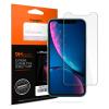 Spigen iPhone 11 / XR (6.1") Premium Tempered Glass Screen Protector Super HD Clarity - 9H Screen Hardness - Delicate Touch - Perfect Grip - Case Friendly with Spigen Phone Case