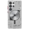skinarma Galaxy S25 Ultra Nova Mag-Charge Case - Clear Compatible with Magnetic Charging - Raised 360 Screen Edges & Camera Lens Guard