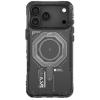 skinarma iPhone 17 Pro (6.3") 2025 Magma Mag-Charge Case - Graphite , Compatible with Magnetic Charging- 360  Full Protection- 2H Scratch Resistance- Aluminium Power and Action buttons- Includes Interchangeable Lanyard Loops