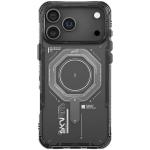 skinarma iPhone 17 Pro Max (6.9") 2025 Magma Mag-Charge Case - Graphite , Compatible with Magnetic Charging- 360  Full Protection- 2H Scratch Resistance- Aluminium Power and Action buttons- Includes Interchangeable Lanyard Loops