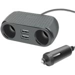 Sansai SCX-082 3.1A Car Lighter Socket Adaptor with 2x USB-A