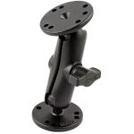 Strike RAM 1" Ball Mount with 2/2.5" Round Bases (RAM-B-101U)