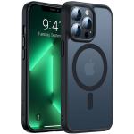 Torras iPhone 13 Pro Max (6.7") Guardian Magnetic Case - Black MagSafe Compatible - Translucent Slim