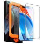 Torras iPhone 16 Pro (6.3") Premium Tempered Glass Screen Protector - Clear , Include Installation Kit, Easy to Apply, 9H+ Military-Grade Protection (1Pack)