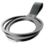 Torras OmniRing Magnetic Phone Grip Holder Kickstand - Black Compatible with iPhone 16/15/14/13/12 series devices & Magsafe Phone Cases