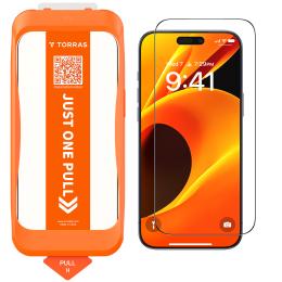 Torras iPhone 17 Pro Max (6.9") 2025 Premium Tempered Glass Screen Protector - Clear , Include Installation Kit, Easy to Apply, 9H+ Military-Grade Protection (1Pack)