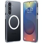 Torras Galaxy S26+ Guardian Magnetic Case - Clear - Magnetic Wireless Compatible - Military Grade Drop Protection - 18N Super-Strong Magnetic Hold - Diamond Clear