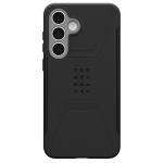 Urban Armor Gear Galaxy S25 FE Civilian with Magnet Case - Black - Built in Magnets, Anti-Slip Grip