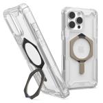 Urban Armor Gear iPhone 16 Pro Max (6.9") Plasma XTE MagSafe Phone Case - Clear/Titanium