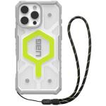 Urban Armor Gear iPhone 16 Pro Max (6.9") Pathfinder Clear MagSafe Bundle - Active Neon - Includes Pathfinder Clear MagSafe Phone Case & Lanyard