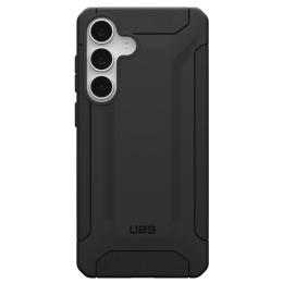 Urban Armor Gear Galaxy S25 FE Scout Case - Black - Non-Slip Ruggedized Grip, Oversized Tactical Buttons, Military Drop Test Standard (MIL STD 810G 516.6)