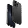 Uniq iPhone 16 Pro Max (6.9") Air Fender Case - Grey Tinted Lightweight - Raised Lens Bezel to Shield Back Camera