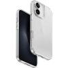 Uniq iPhone 16 (6.1") Air Fender Case - Transparent Lightweight - Raised Lens Bezel to Shield Back Camera