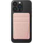 Uniq Lyft Magnetic Snap-On Stand and Wallet Card Holder - Pink Supports Dual Orientation with 5 Viewing Angles, Slim and Acessible Storage for Up to 2 Cards