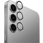 Uniq Galaxy S25+ Aluminium Camera Lens Protector - Silver Ultra-Slim Fit - HD Clarity - Scratch-Resistant - Anti-Fingerprint - Bubble-Free Installation