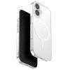 Uniq iPhone 17 (6.3") 2025 Magclick Charging Airsuit Case - Glossy Clear / White Built in Haptic Buttons - Compatible with Magnetic Wireless Charging Uniq iPhone 17 (6.3") 2025 Magclick Charging Airsuit Case - Glossy Clear / White Built in Haptic Buttons - Compatible with Magnetic Wireless Charging