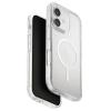 Uniq iPhone 17 (6.3") 2025 Magclick Charging Combat Case - Blanc White Tough All-Round Shield with 3-Tier Defense - Raised Lens Bezel to Shield Back Camera - Compatible with Magnetic Wireless Charging