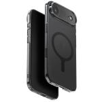 Uniq iPhone Air (6.5") Magclick Charging Airsuit Case - Glossy Smoke Ultra-Slim Hybrid Raised AirLite  Corners for All-Round Protection - Raised Lens Bezel to Shield Back Camera