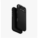 Uniq iPhone Air (6.5") Magclick Charging Lyden Case - Dallas Black Built in Haptic Buttons - Compatible with Magnetic Wireless Charging