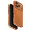 Uniq iPhone 17 Pro (6.3") 2025 Magclick Charging Combat  Case - Volt Orange Tough All-Round Shield with 3-Tier Defense - Raised Lens Bezel to Shield Back Camera - Compatible with Magnetic Wireless Charging