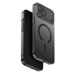 Uniq iPhone 17 Pro Max (6.9") 2025 Magclick Charging Airsuit Case - Glossy Smoke Ultra-Slim Hybrid Raised AirLite  Corners for All-Round Protection - Raised Lens Bezel to Shield Back Camera