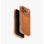 Uniq iPhone 17 Pro Max (6.9") 2025 Magclick Charging Combat  Case - Volt Orange Tough All-Round Shield with 3-Tier Defense - Raised Lens Bezel to Shield Back Camera - Compatible with Magnetic Wireless Charging