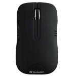 Verbatim 99765 Commuter Series Wireless Optical Mouse - Matte Black 2.4 GHz 1200 DPI Nano receiver