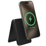 ZAGG Mophie Universal Battery Snap+ Powerstation Mini with Stand 5000mAh 15W Qi2 - Black