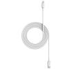 ZAGG Mophie Essential USB-C to Lightning Cable - 1m - White TPE Material
