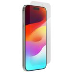 ZAGG iPhone 15 Pro (6.1") InvisibleShield Glass Elite Tempered Glass Screen Protector Extreme Scratch & Shatter Protection - Smudge-Free - Anti-Microbial Treatment - Lifetime Warranty