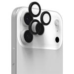 ZAGG 200118680 ZAGG InvisibleShield Premium CameraRings Lens Protector, Black, Apple iPhone 17 Pro, iPhon