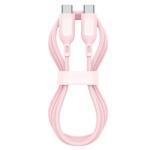 ZAGG 409916182 mophie essential USB-C-C Cable (60W), Braided, 2M, Pink