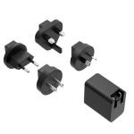 ZAGG 409917820 mophie 40W Global Wall Adapter, 1C, Black (AU, NA, UK)