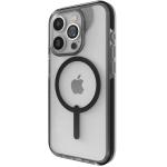 ZAGG iPhone 15 Pro (6.1") Santa Cruz Snap Case - Clear / Black Magsafe Compatible