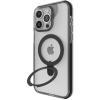 ZAGG iPhone 15 Pro Max (6.7") Santa Cruz Snap Case with Ring Stand - Clear / Black Magsafe Compatible ZAGG iPhone 15 Pro Max (6.7") Santa Cruz Snap Case with Ring Stand - Clear / Black Magsafe Compatible
