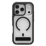 ZAGG 702320830 Rainier Snap Kickstand + Camera Control Button Case, Apple iPhone 17 Pro, Black (CC)