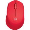 Logitech M331 Silent Wireless Mouse - Red