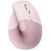 Logitech Lift Vertical Ergonomic Wireless Mouse - Rose Logitech Lift Vertical Ergonomic Wireless Mouse - Rose