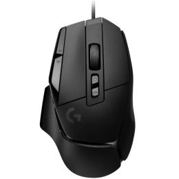 Logitech G502X Wired Gaming Mouse - Black LIGHTFORCE SWITCHES, HERO 25K SENSOR, WEIGHT REDUCED